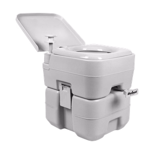 REBEL ACTIVE nešiojamasis turistinis tualetas, 20 l / 12 l