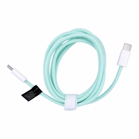 Kabelis Type-C į Type-C PD QC3.0 3A 60W C263 1,5 m žalias