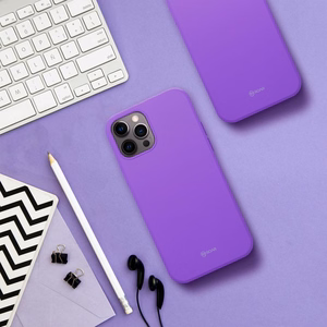 ROAR dėklas COLORFUL JELLY telefonui XIAOMI Redmi 15 4G / 5G (171,1mm) violetinis