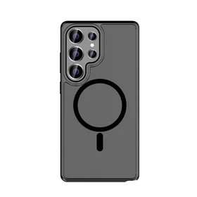 Rock Guard Touch Matte Series Magnetinis Dėklas telefonui Samsung Galaxy S25 Ultra pilkas