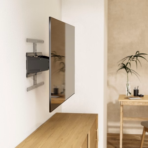 Kruger&Matz Ultra Slim universalus 43–90 colių sieninis laikiklis su vertikaliu ir horizontaliu reguliavimu