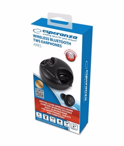 Esperanza EH228K ausinės / ausinukas Belaidis In-ear skambučiai / muzika Micro-USB Bluetooth juodas
