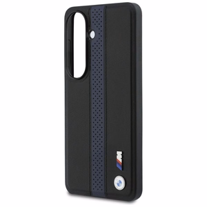 BMW Perforated Stripe Logo MagSafe Dėklas for Samsung Galaxy S26 - mėlynas