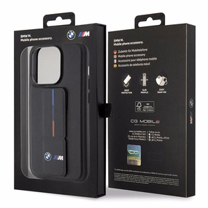 BMW Grip Hot Stamp чехол для iPhone 15 Pro Max - чёрный