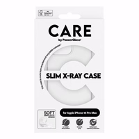 CARE by PanzerGlass plonas X-Ray dėklas telefonui iPhone 15 Pro Max - skaidrus