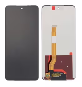 Ekranas OnePlus Nord CE 3 Lite 5G/Realme C55 4G/C67 4G/5G/11 5G/Oppo A1 5G/A58 4G/A79 5G/A98 5G su lietimui jautriu stikliuku Black (Refurbished) ORG