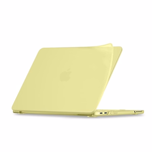 Tech-Protect Softshell Чехол для MacBook Neo 13 2026 - матовый жёлтый