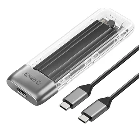 Orico TXM2-C3 M.2 NVME USB-C 3.2 10Gb/s diskų įrenginys - pilkas