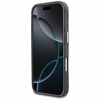 "Guess 4G Script MagSafe" dėklas "iPhone 17 Pro" - juodas