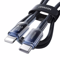 USB-C - Lightning kabelis Joyroom S-A42 30W 1.2m juodas