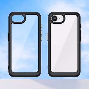 Outer Space dėklas telefonui iPhone 16e lankstus rėmo dangtelis - juodas