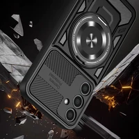 Defender Armor Mag dėklas telefonui Samsung Galaxy A55 5G juodas