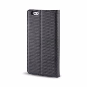 Išmanus magnetinis dėklas Motorola Moto G37 juodas