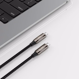 Tech-Protect UB10T Ultraboost USB-C PD240W/QC4.0 laidas 100cm - juodas
