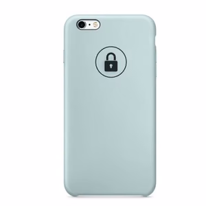 Phone Case "Silicone Case" for iPhone 6 (iPhone 6S) / Turquoise / in package