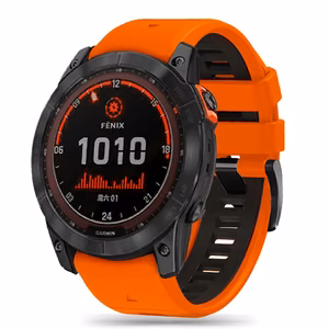 TECH-PROTECT ICONBAND PRO GARMIN FENIX 3 / 5X / 3HR / 5X PLUS / 6X / 6X PRO / 7X ORANŽINIS/JUODAS