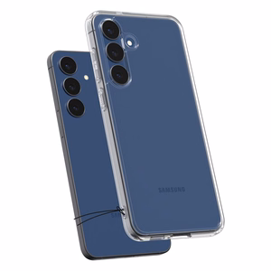 Spigen Ultra Hybrid dėklas telefonui Samsung Galaxy S25 FE – skaidrus