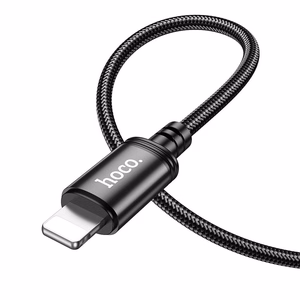 Kabelis USB A į Lightning Hoco 2,4A 1 m X89 juodas