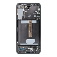 ServicePack LCD ekranas SAMSUNG S22 Plus S906 GH82-27500A juodas