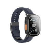 AmazingThing Radix Glass Screen Protector with Case for Apple Watch UItra 3 49mm - Black