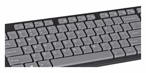 NATEC Discus 2 klaviatūra USB US Slim