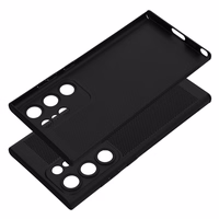 BREEZY dėklas telefonui SAMSUNG S23 Ultra juodas