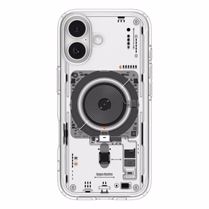 Spigen Ultra Hybrid Magnetinis dėklas telefonui iPhone 17 Neo One - Skaidrus
