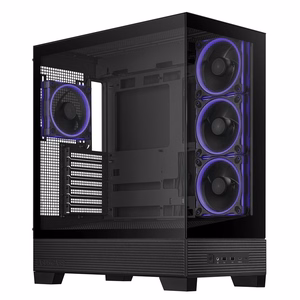ASUS A31 Plus TG ARGB BLACK „Midi Tower“ Juoda