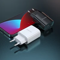 Borofone Sieninis įkroviklis BN1 Innovative - USB - 2,1A su USB į Type C baltas