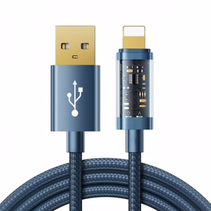 USB laidas Joyroom S-UL012A12 mėlynas Lightning 120cm (iki 20W)
