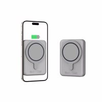 Išorinė baterija Tech-Protect PB11 LifeMag MagSafe 10000 mAh - titano