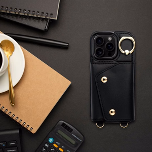 Piniginis dėklas WONDER iPhone 12 / 12 PRO juodas