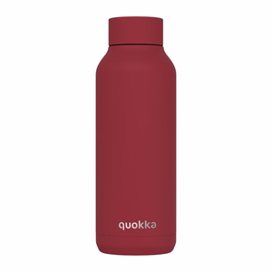 Quokka Solid nerūdijančiojo plieno termo gertuvė, 510 ml, Firebrick Red