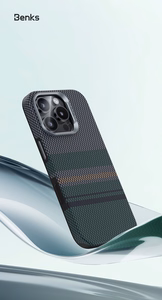 Benks Magnetinis Armor Pro Aurora Kevlar 600D Dėklas (CC65) Iphone 16 Pro (Kameros Valdymo Mygtukas)