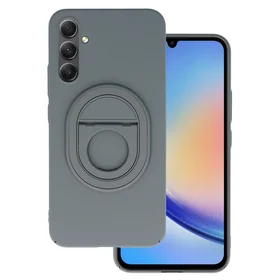 Tel Protect Magnetinis Elipse dėklas telefonui Samsung Galaxy A34 5G pilkas