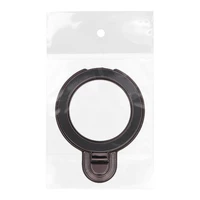 Telefonų stovas CIRCLE - klijuojamas - juodas