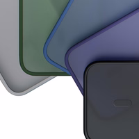 "3mk Smoke MagCase" dėklas "iPhone 17 Pro Max" - mėlynas permatomas