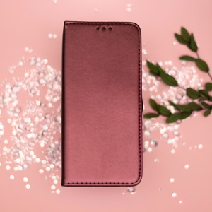 „Smart Magnetic“ dėklas, skirtas Xiaomi Redmi Note 17 Pro Max 5G (Global), bordo
