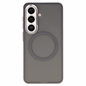 Liavec Soft Dėklas Metal Frame for Samsung Galaxy S26 pilkas