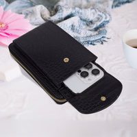 Megztas krepšys telefonui GCW12 juodas