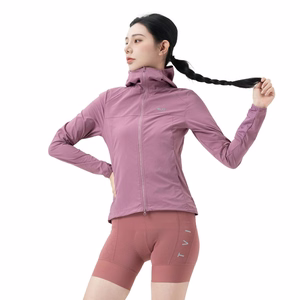 Rockbros YPW079 TVI Women's Cycling Jacket with Hood L - Pink