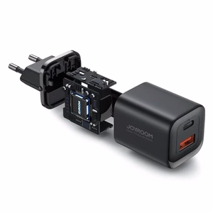 Įkroviklis Joyroom JR-TCF08EU juodas 30W (1xPD / 1xQC3.0)