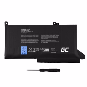 Green Cell DE127V2 Dell nešiojamojo kompiuterio baterija 11,4V 2700 mAh