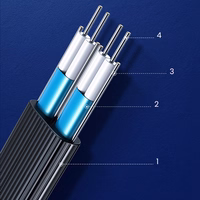 Ugreen SATA 3.0 laidas 0.5m juodas (US217)