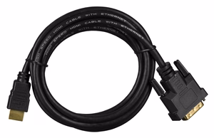 Lanberg CA-HDDV-20CU-0018-BK vaizdo kabelio adapteris 1.8 m HDMI Type A (Standard) DVI-D juodas