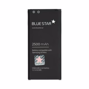 Baterija Samsung S5 Mini G800F 2500 mAh Blue Star Premium