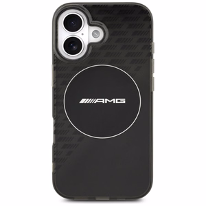 AMG Nauble Layer permatomas dūminis MagSafe dėklas iPhone 17 - juodas