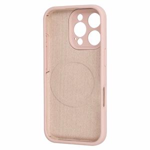 MagColor Pure dėklas telefonui Iphone 15 Pro pudros rožinė