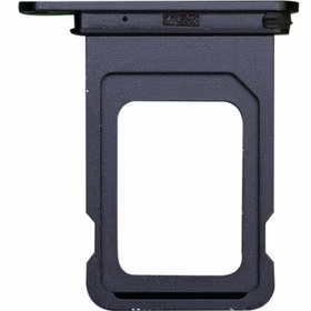 SIM kortelės laikiklis skirtas iPhone 15/15 Plus Black ORG