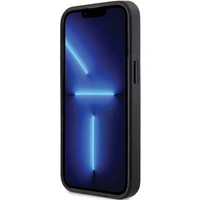 Guess GUHMP13XPSAHMCK iPhone 13 Pro Max 6.7" juodas/juodas hardcase Saffiano MagSafe